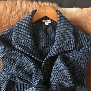 Mens Merona Button Down Sweater